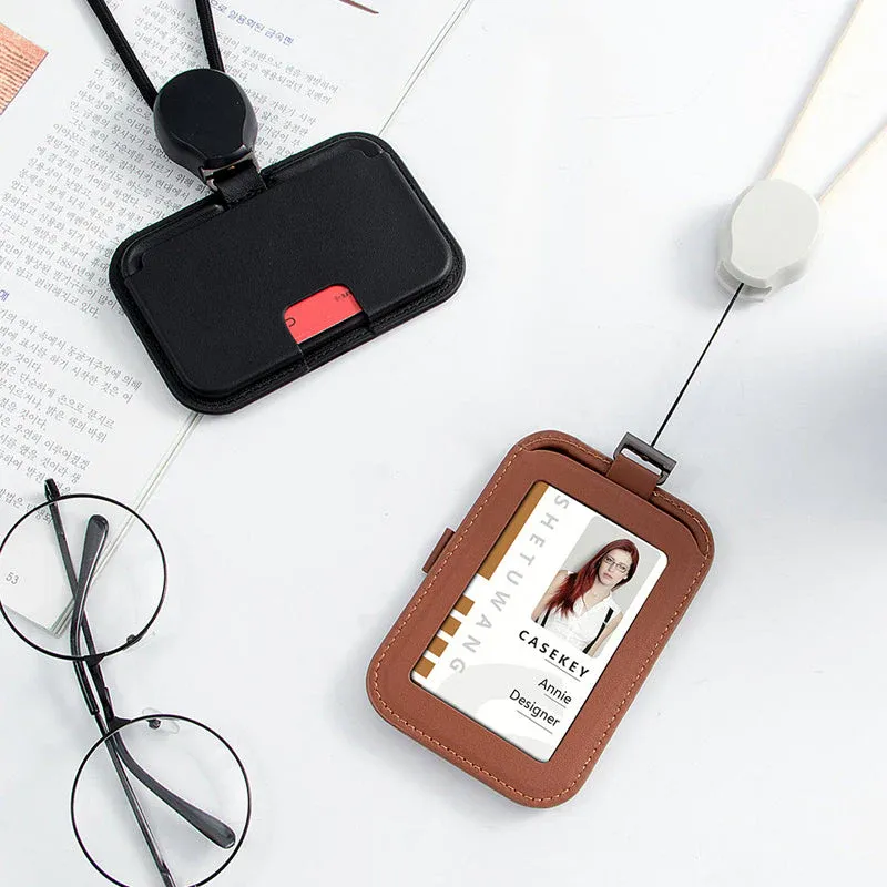 Retractable ID Badge Holder with Lanyard - Image 4