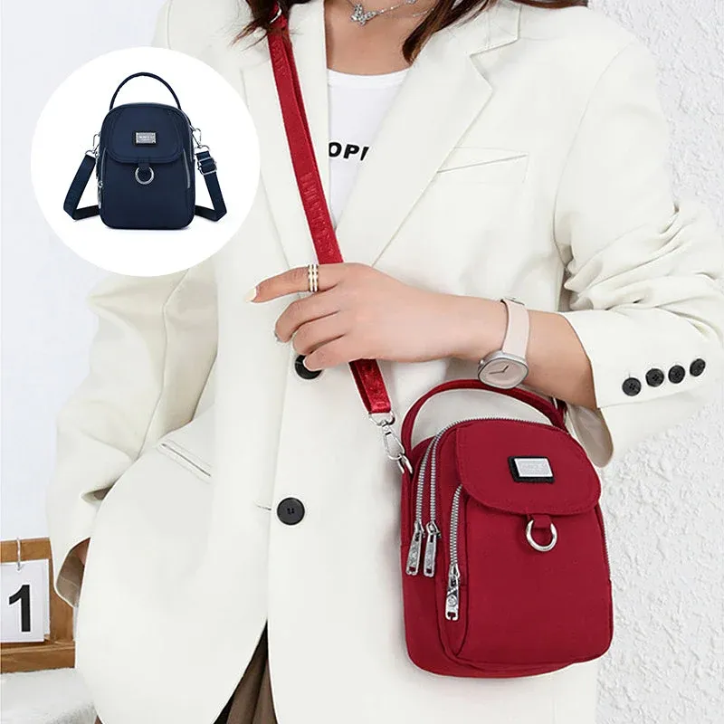 2024 Waterproof Women Crossbody Bag, Elegant Oxford Messenger Bags Simple for Work - Image 14