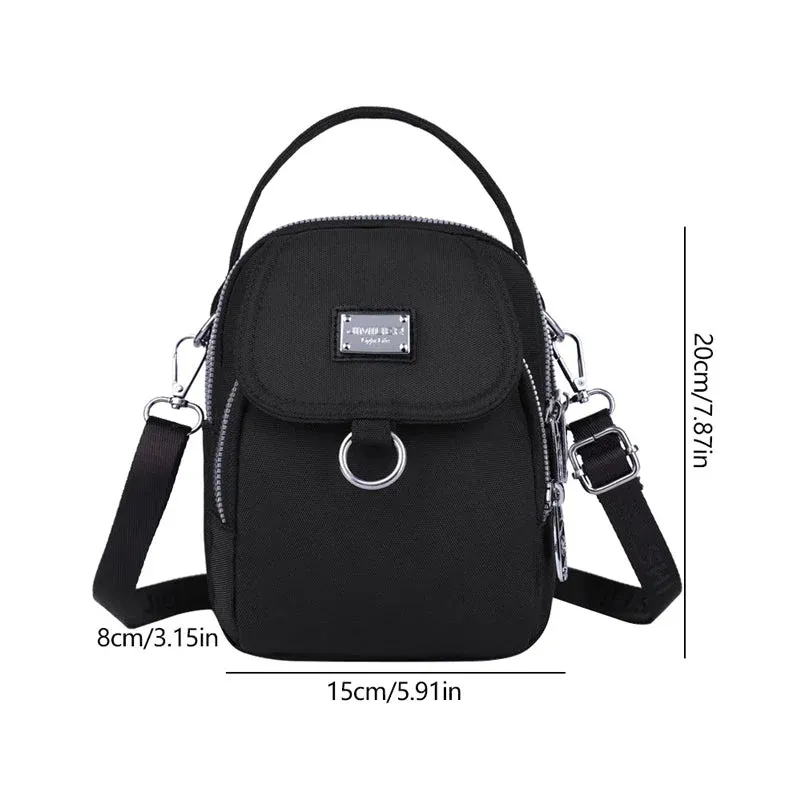 2024 Waterproof Women Crossbody Bag, Elegant Oxford Messenger Bags Simple for Work - Image 16