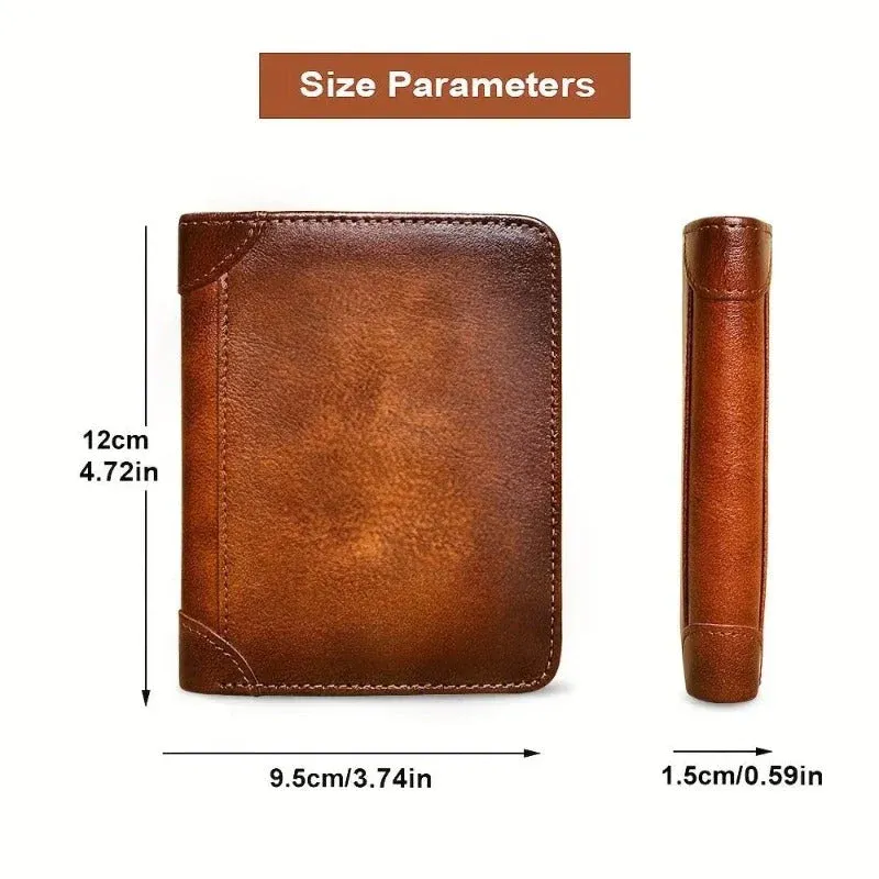 Ultra Slim RFID Leather Bifold - Image 8