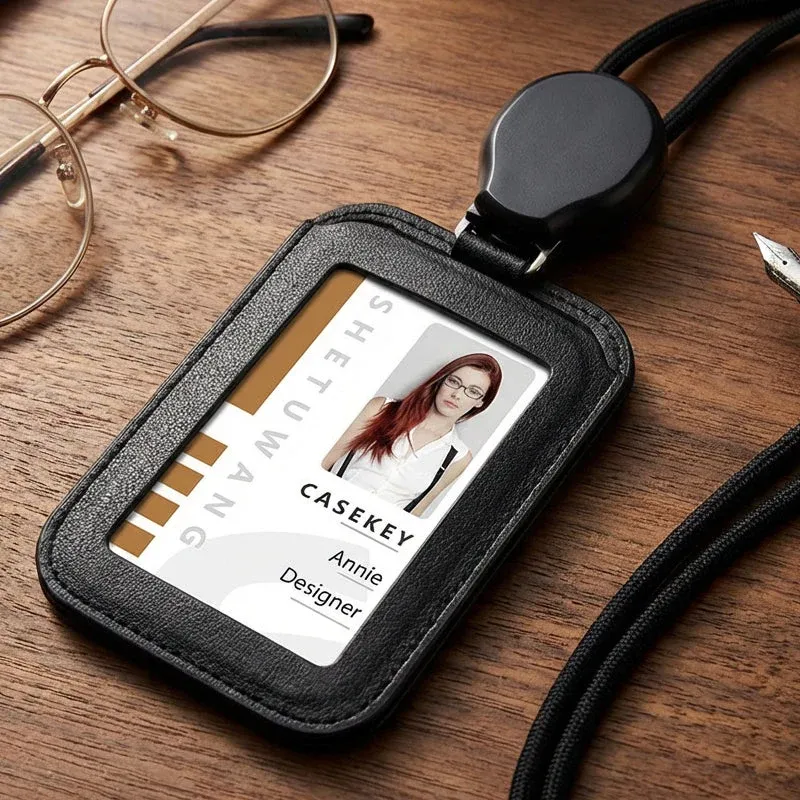 Retractable ID Badge Holder with Lanyard - Image 5
