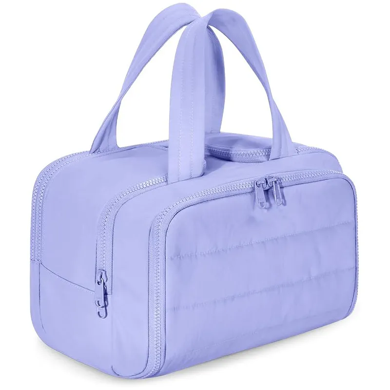 Large Capacity Wide-Open Travel Cosmetic Bag - Image 11