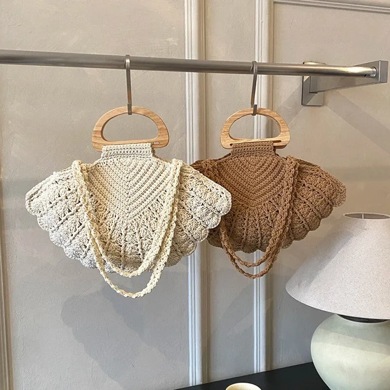 ✨Handmade Crochet Shell Bag - Image 7