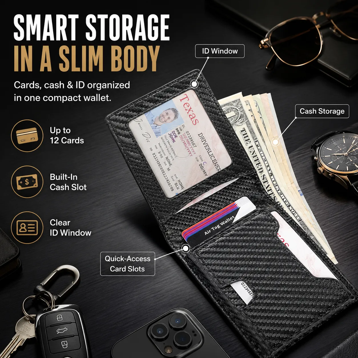 👛 RFID-Blocking Pop-Up Wallet - Image 10
