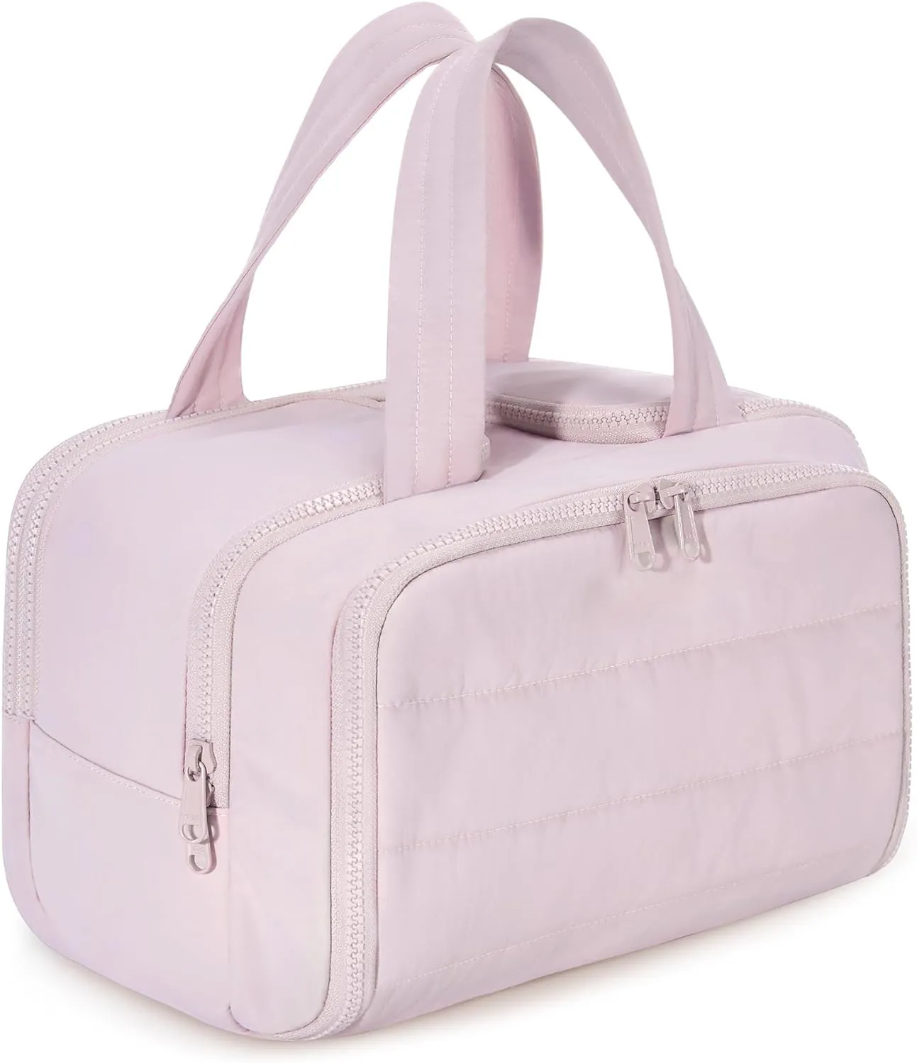 Large Capacity Wide-Open Travel Cosmetic Bag - Image 8