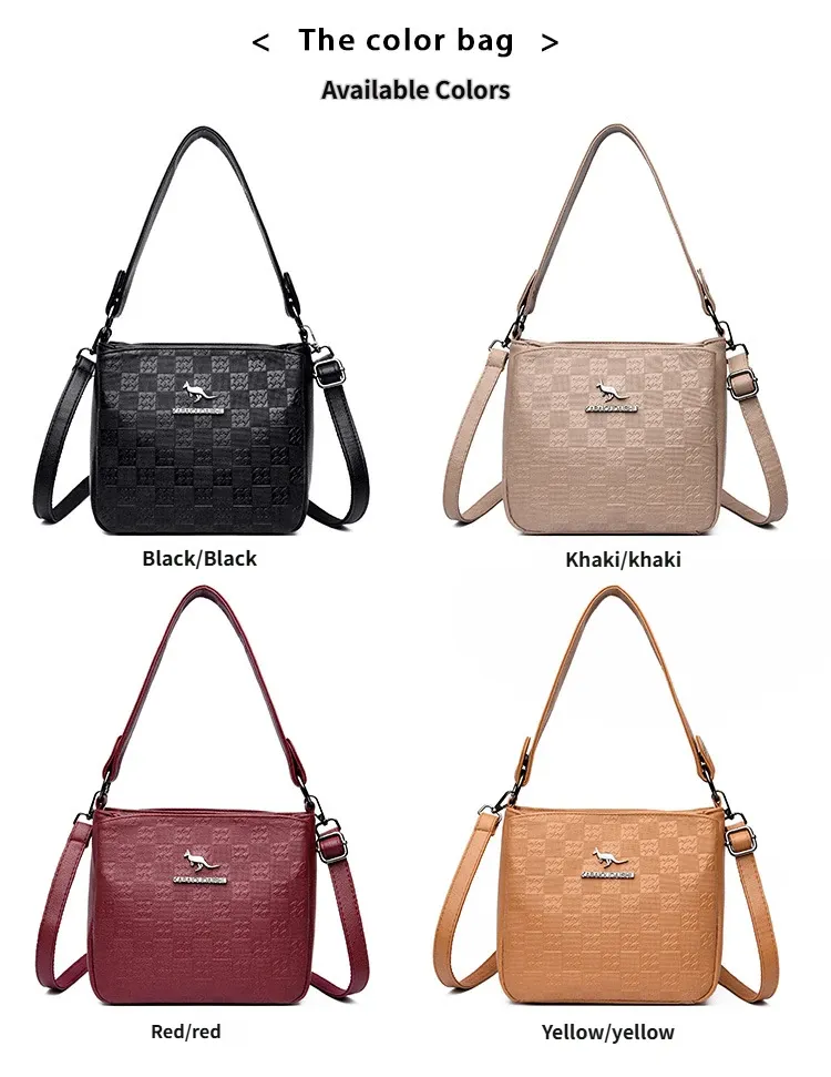 Elegant Leather Shoulder Bag for Women - Image 13