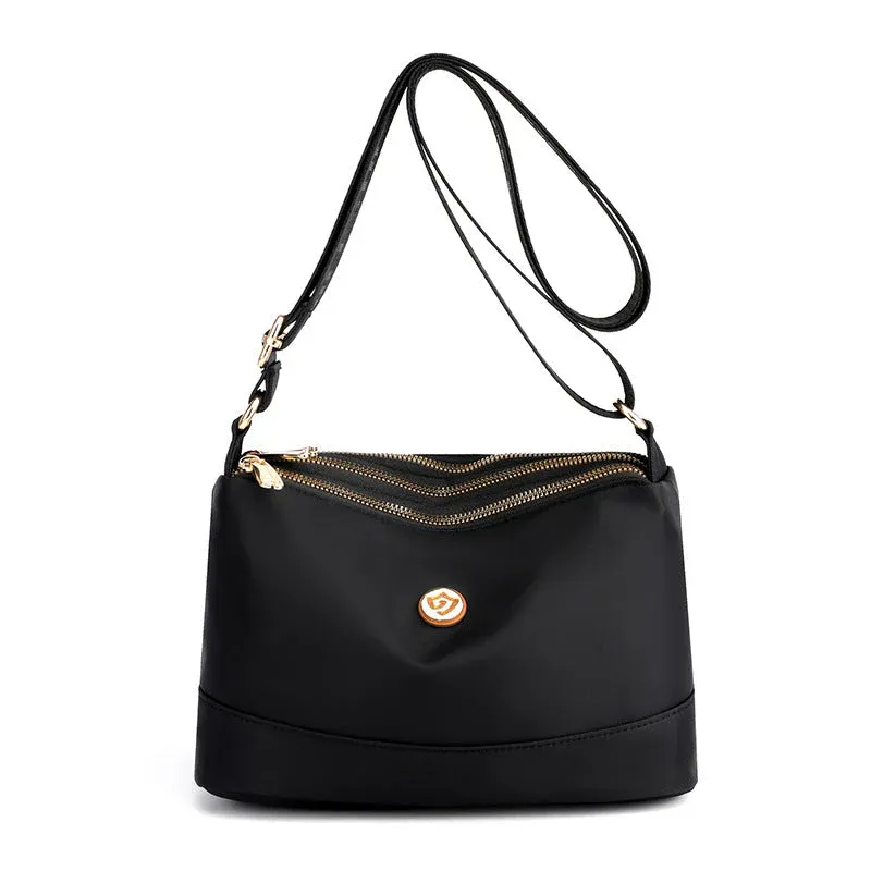 Minimalist Large-Capacity Nylon Shoulder And Crossbody Bag - Image 12