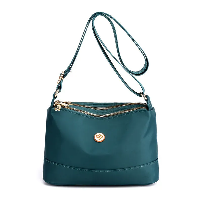 Minimalist Large-Capacity Nylon Shoulder And Crossbody Bag - Image 14