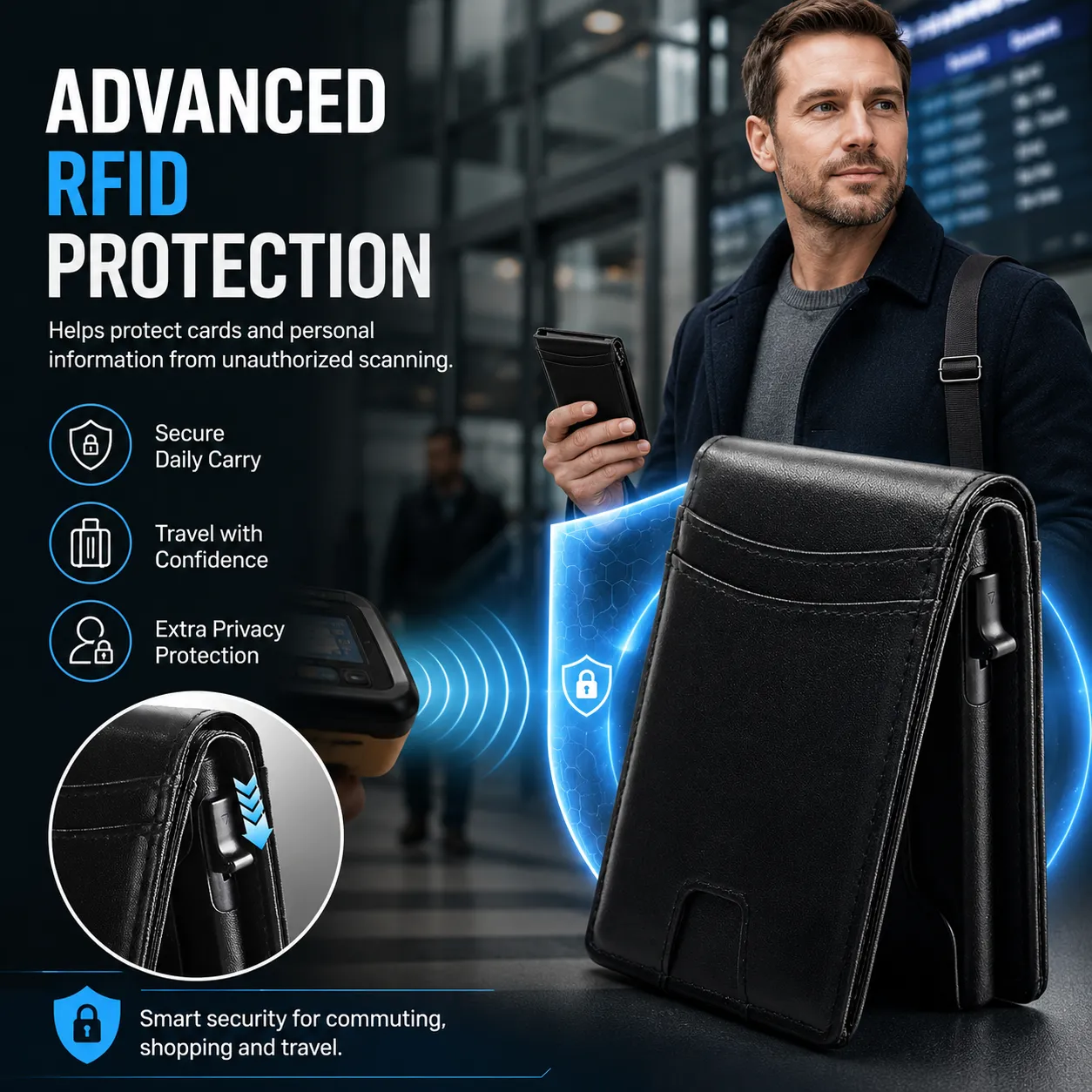 👛 RFID-Blocking Pop-Up Wallet - Image 5