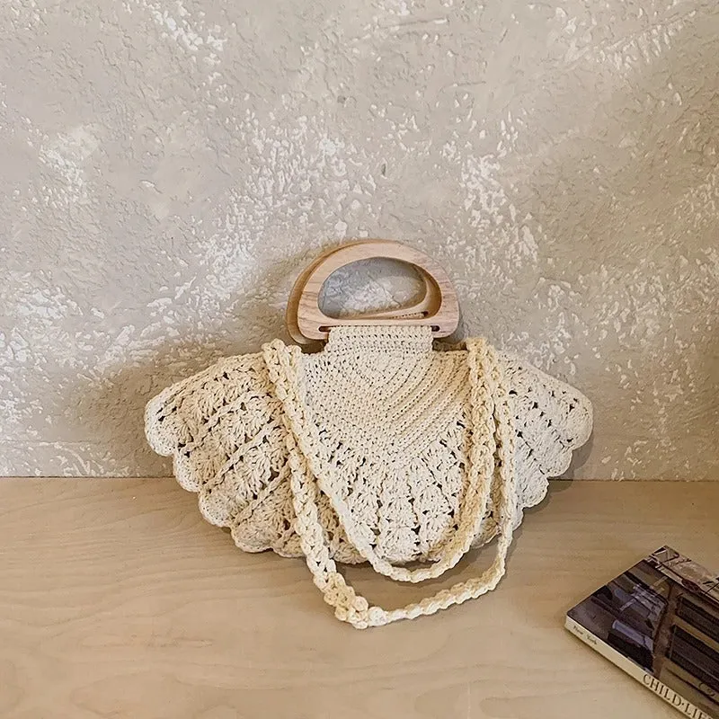 ✨Handmade Crochet Shell Bag - Image 4