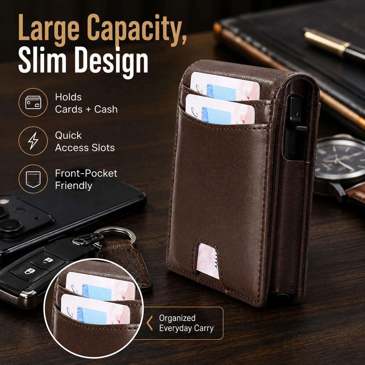 👛 RFID-Blocking Pop-Up Wallet - Image 9