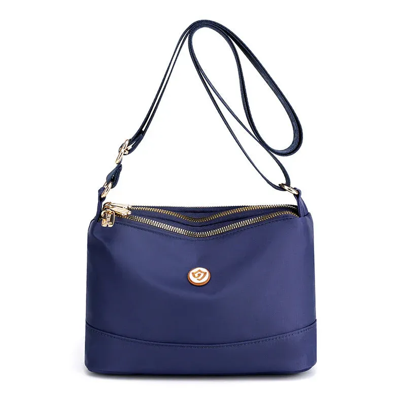 Minimalist Large-Capacity Nylon Shoulder And Crossbody Bag - Image 16