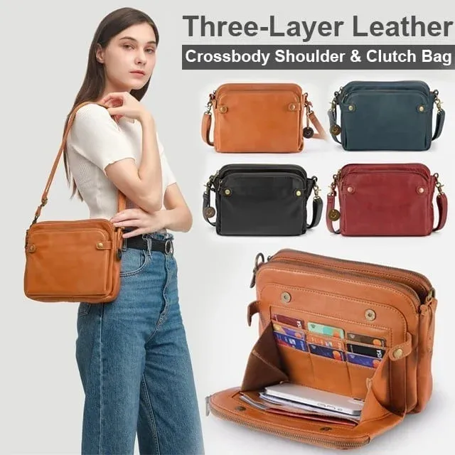 🔥Hot Sale 48% OFF🔥🔥-Crossbody Leather Shoulder Bags and Clutches - Image 6