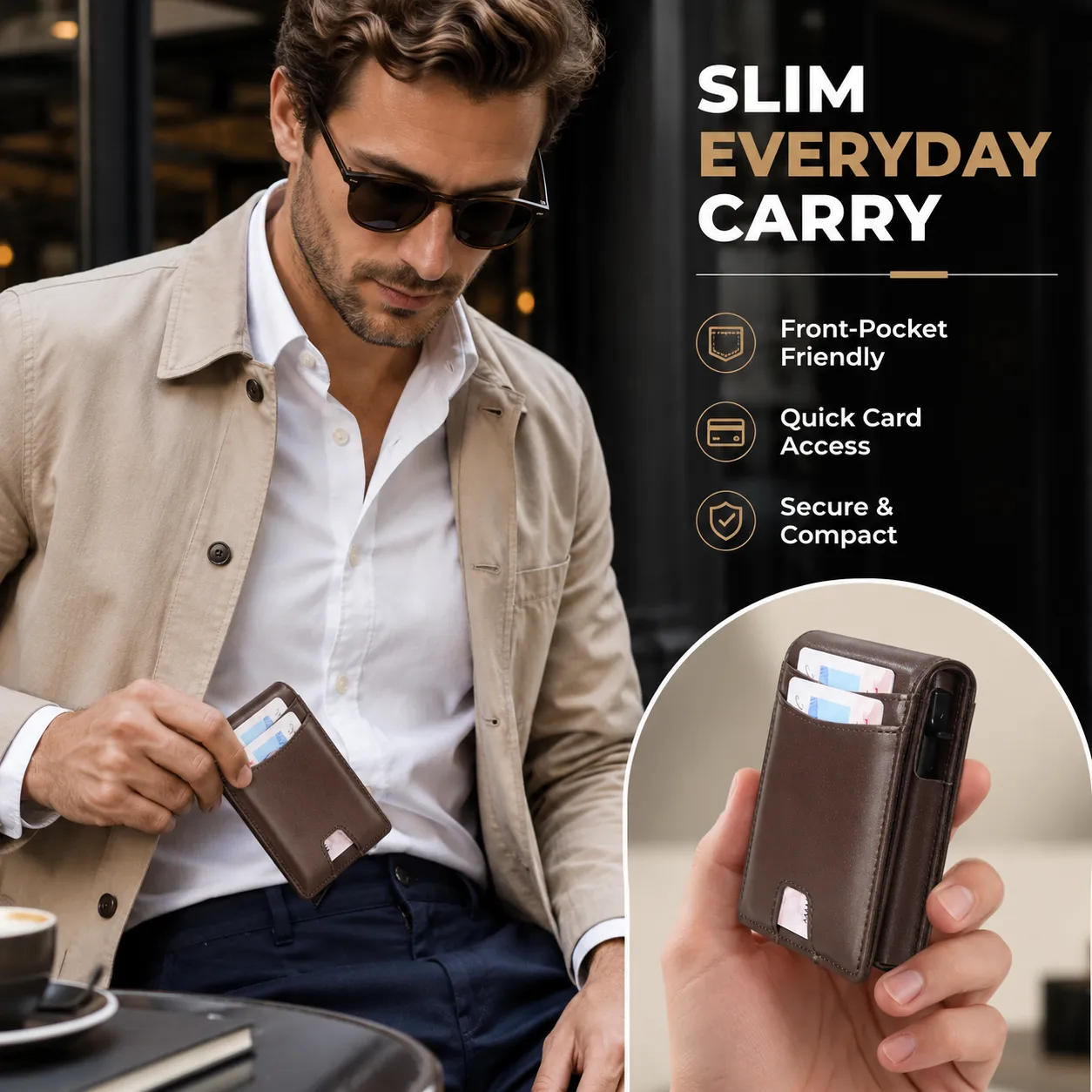 👛 RFID-Blocking Pop-Up Wallet - Image 6