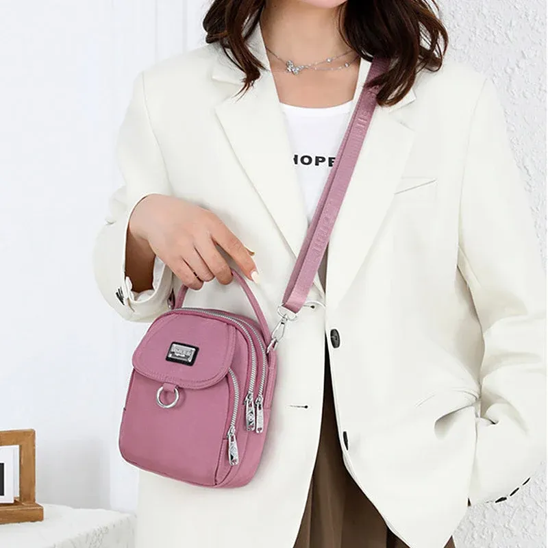 2024 Waterproof Women Crossbody Bag, Elegant Oxford Messenger Bags Simple for Work - Image 13