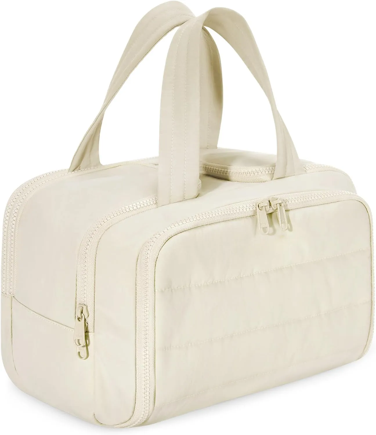 Large Capacity Wide-Open Travel Cosmetic Bag - Image 9
