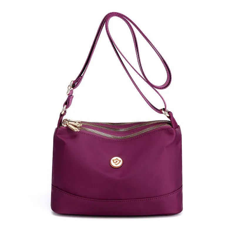 Minimalist Large-Capacity Nylon Shoulder And Crossbody Bag - Image 17